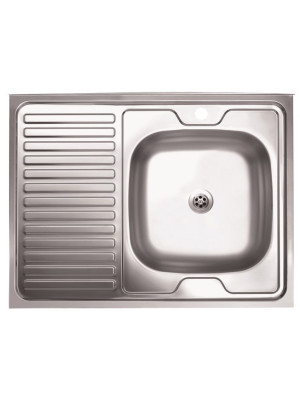 Кухонная мойка КромРус EC-420M RUS R нержавеющая сталь