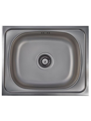 Кухонная мойка КромРус N-205 RUS нержавеющая сталь