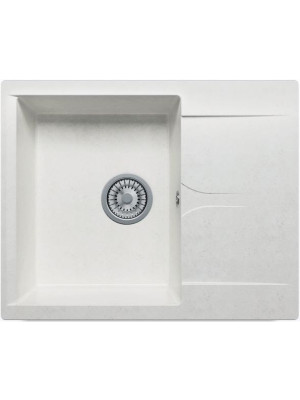 Кухонная мойка Polygran GALS 620 белый хлопок