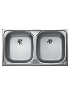 Кухонная мойка КромРус EC-189М RUS 1.5" нержавеющая сталь