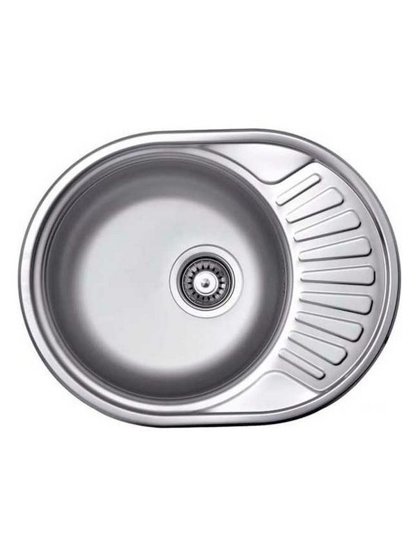 Кухонная мойка КромРус EC 257 RUS нержавеющая сталь