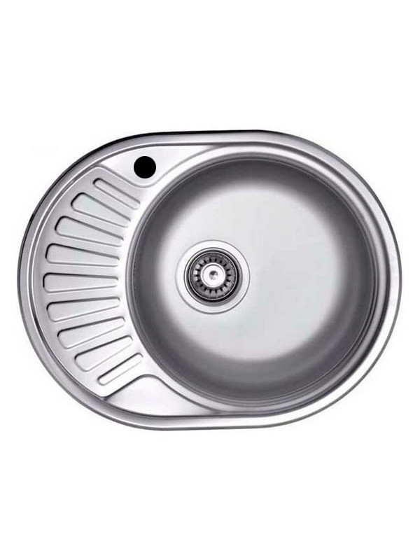 Кухонная мойка КромРус EC 257 RUS R нержавеющая сталь