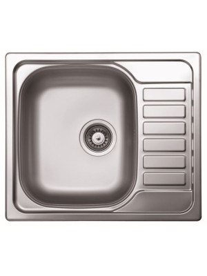Кухонная мойка КромРус EC-296-D RUS  нержавеющая сталь