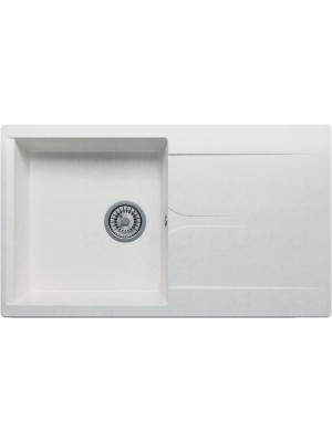 Кухонная мойка Polygran GALS 860 белый хлопок