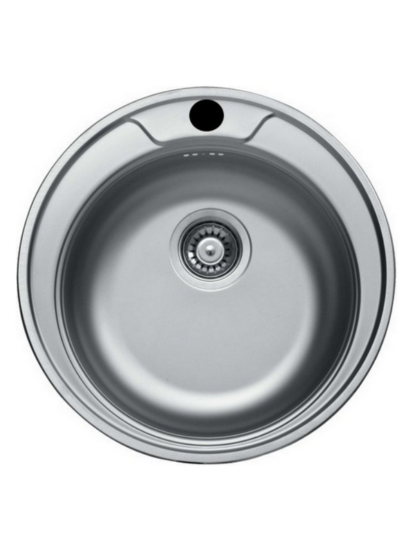 Кухонная мойка КромРус EC 445 RUS 3.5" нержавеющая сталь