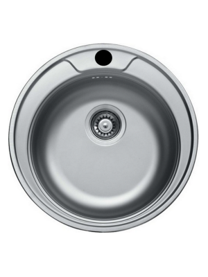 Кухонная мойка КромРус EC 445 RUS 3.5" нержавеющая сталь