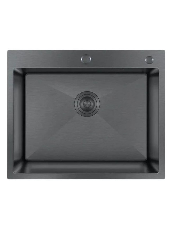 Кухонная мойка КромРус H6045B черный