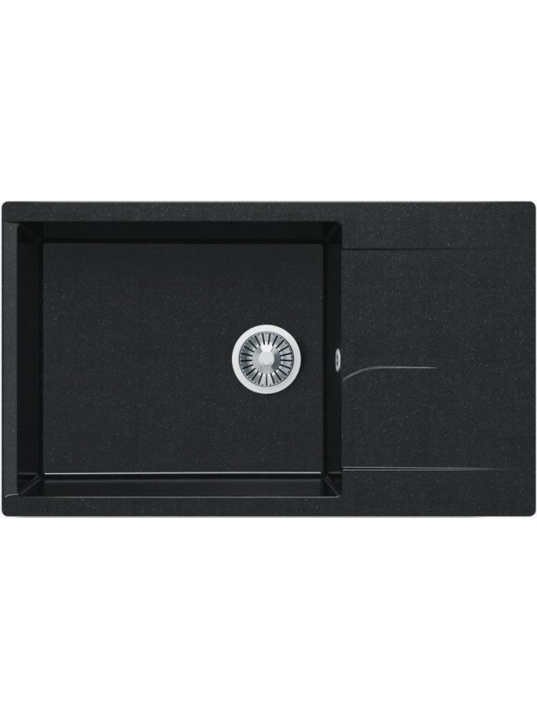 Кухонная мойка Polygran GALS 862 космос черный металлик