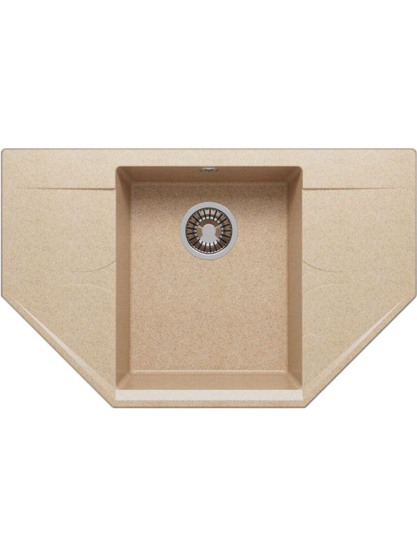 Кухонная мойка Polygran RIFF 800 песочный