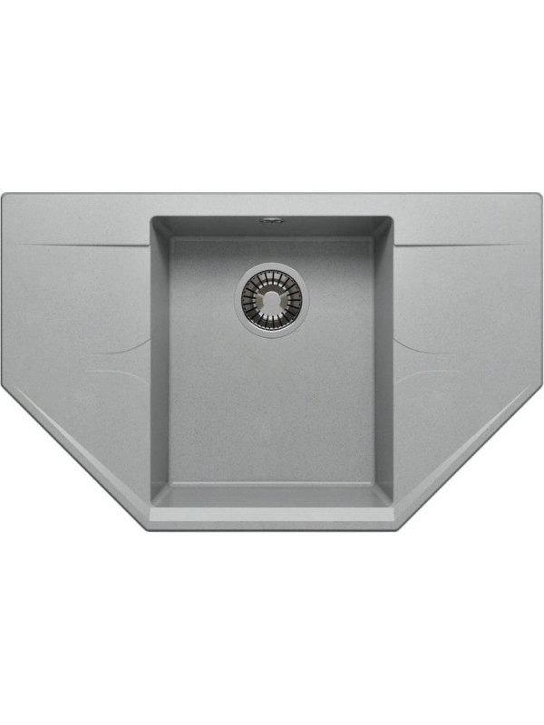 Кухонная мойка Polygran RIFF 800 серый