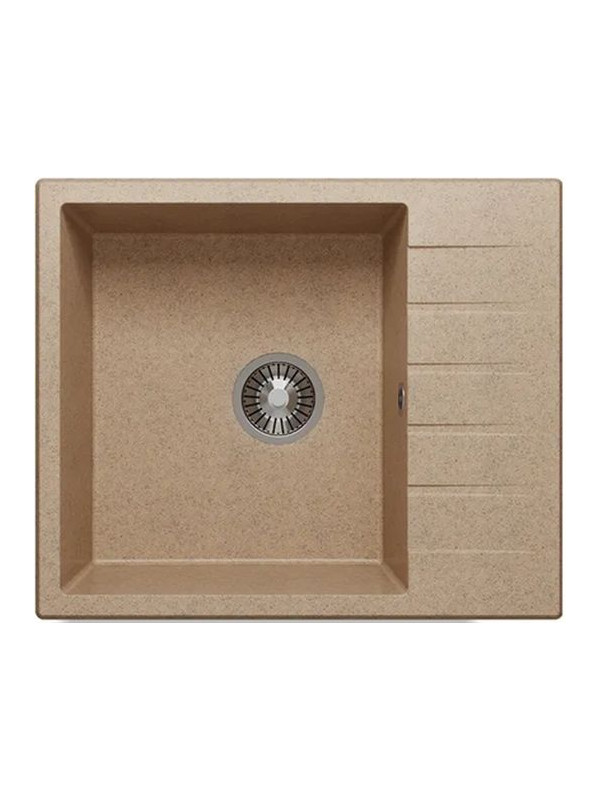 Кухонная мойка Polygran DEKA 600 песочный