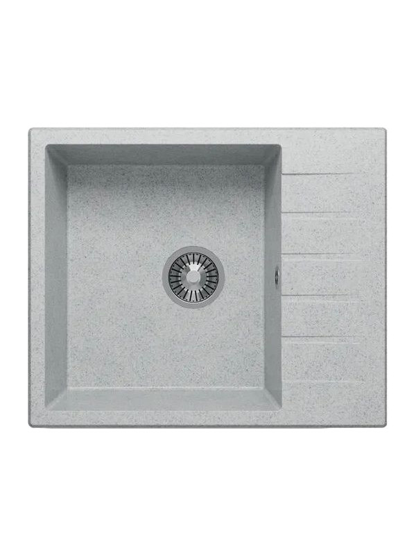 Кухонная мойка Polygran DEKA 600 светло-серый