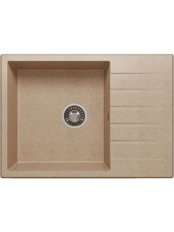 Кухонная мойка Polygran DEKA 700 песочный