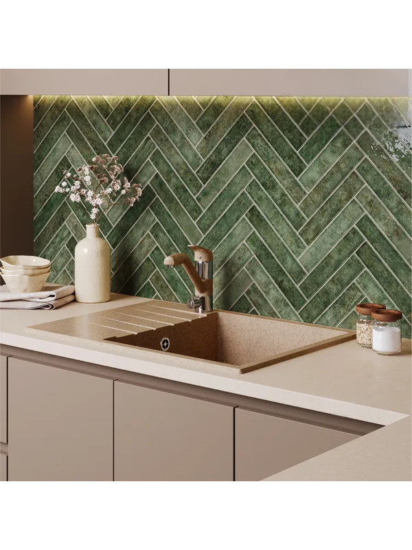 Кухонная мойка Polygran DEKA 700 песочный интерьер