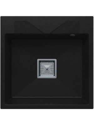 Кухонная мойка Polygran Blade 500 космос черный металлик