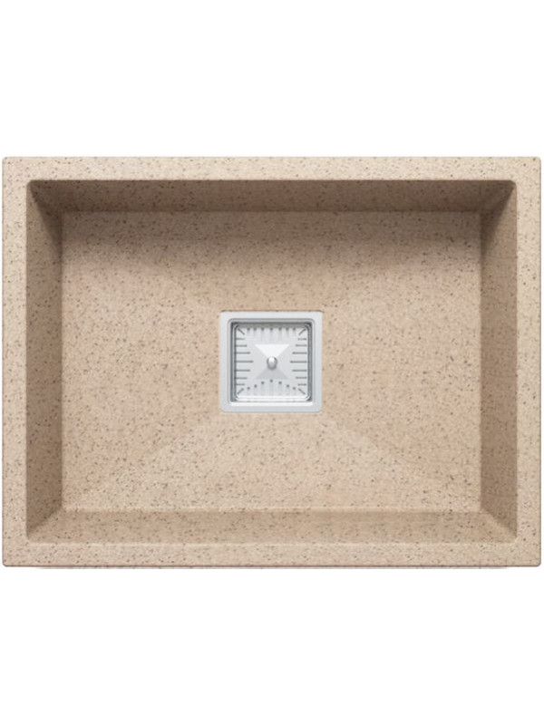 Кухонная мойка Polygran Blade 550 песочный