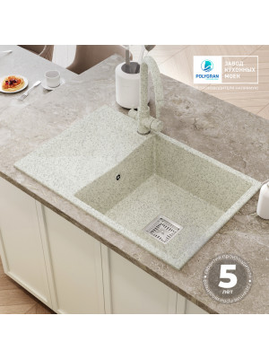 Кухонная мойка Polygran Blade 760 светло-серый гарантия