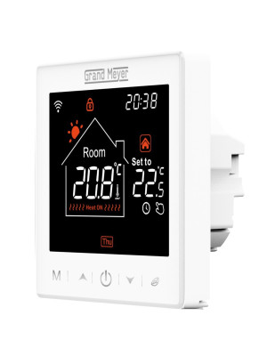 Терморегулятор Grand Meyer SN-10 Wi-Fi белый справа