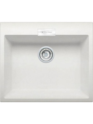 Кухонная мойка Polygran TOLERO 580 белый хлопок