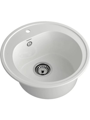 Кухонная мойка GranFest GF-R510 иней вид сбоку