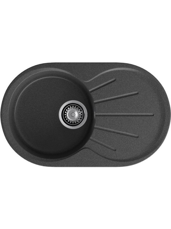 Кухонная мойка GranFest GF-R750L графит