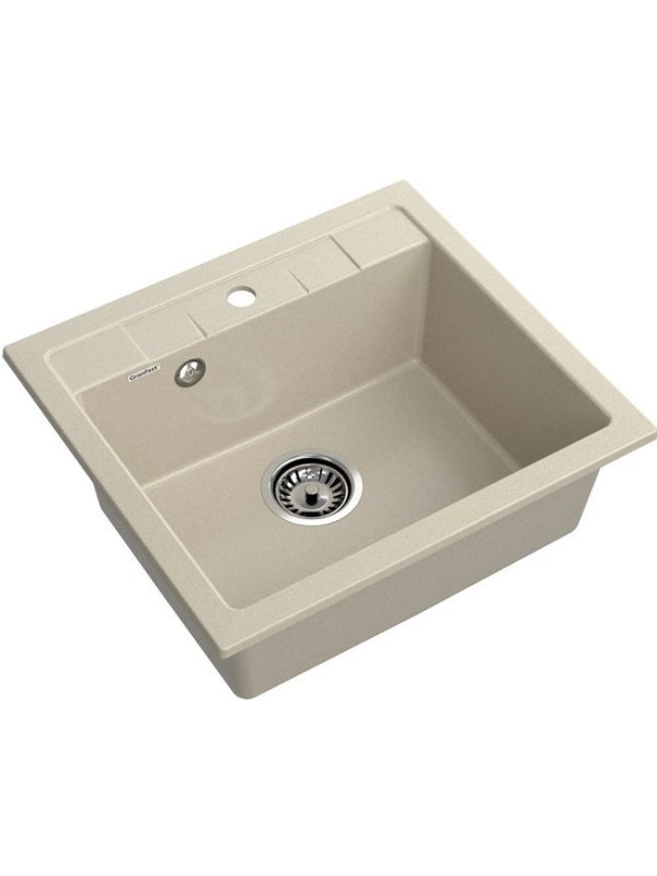 Кухонная мойка Polygran GranFest GF - Q561 топаз вид сбоку