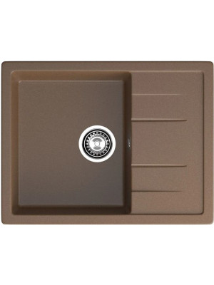 Кухонная мойка Polygran GranFest GF - Q650L терракот