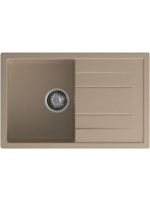 Кухонная мойка Polygran GranFest GF - Q780L песочный
