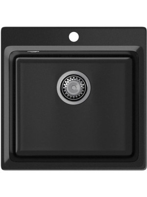 Кухонная мойка Polygran GranFest  GF-LV-510 черный