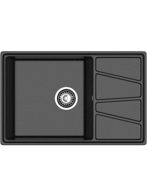 Кухонная мойка GranFest GF-V-780L черный
