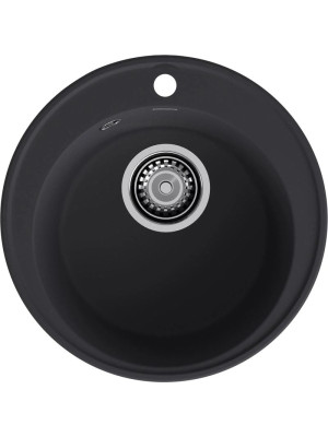 Кухонная мойка GranFest QUARZ Z-08 черный