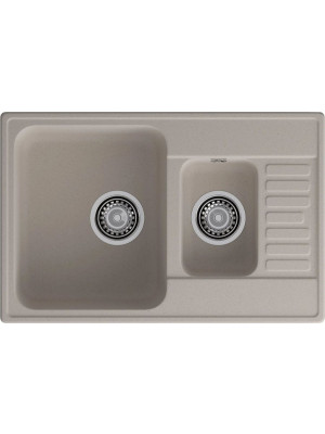 Кухонная мойка GranFest QUARZ Z-21К песочный