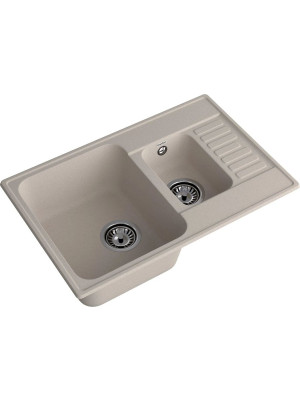 Кухонная мойка GranFest QUARZ Z-21К песочный