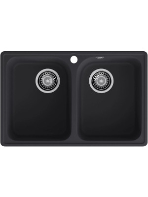 Кухонная мойка GranFest QUARZ Z-15 черный