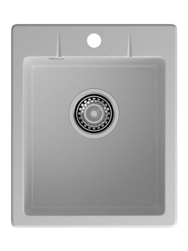 Кухонная мойка GranFest GF-UR-240 серый