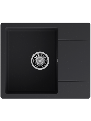 Кухонная мойка GranFest GF-UR-258L черный