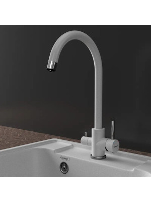 Смеситель GranFest QUARZ GF-Z5420 серый интерьер