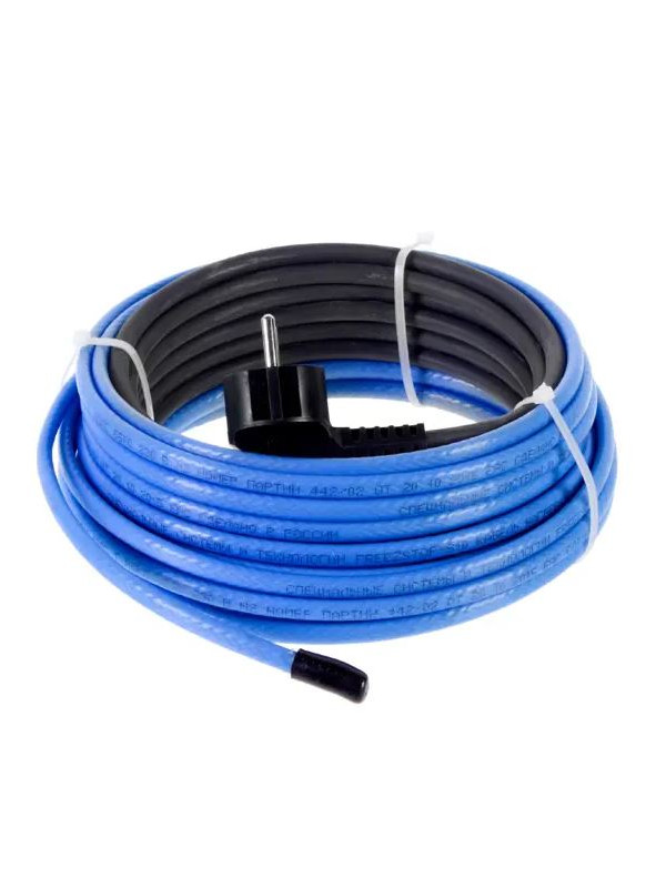 Саморегулирующийся кабель Теплолюкс Freezstop Inside 10W 6 м 60 Вт сбоку