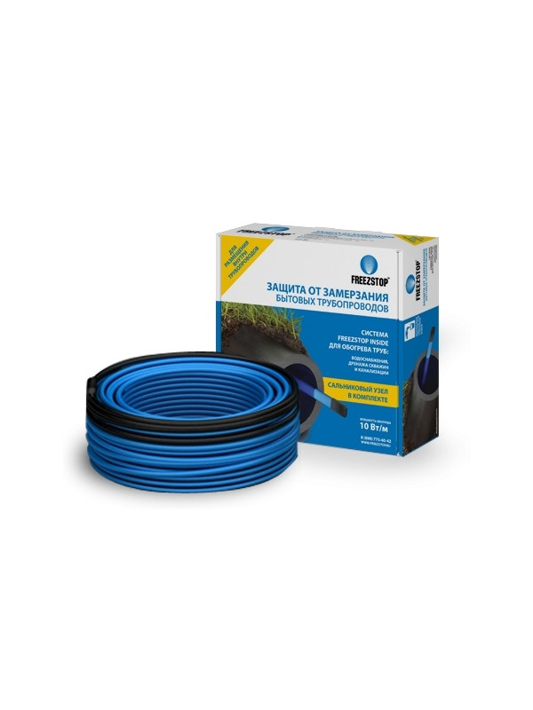 Саморегулирующийся кабель Теплолюкс Freezstop Inside 10W 6 м 60 Вт
