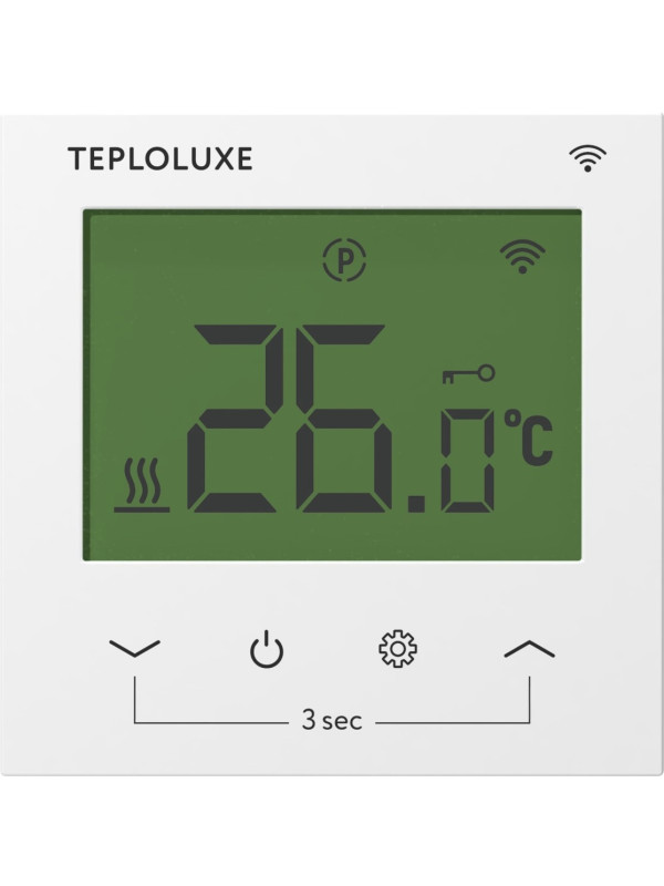 Терморегулятор Теплолюкс Pontus WiFi белый