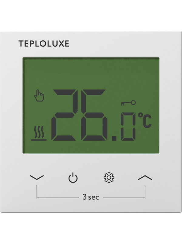 Терморегулятор Теплолюкс Pontus белый