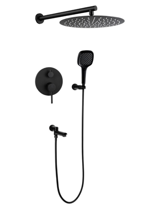 Душевая система Filarete Roun FL1026BL