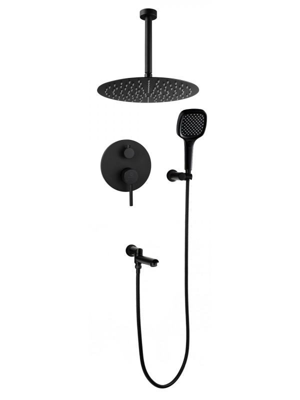 Душевая система Filarete Roun FL1027BL