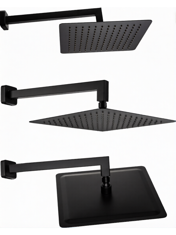 Душевая система Filarete Fing FL1040BL верхний душ