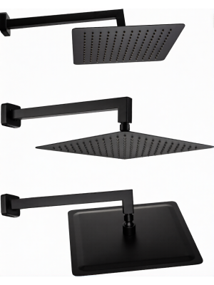 Душевая система Filarete Fing FL1040BL верхний душ