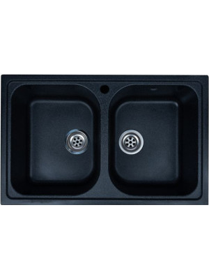 Кухонная мойка Granrus GR-785 W черный