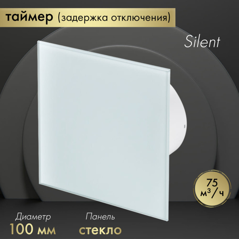 Вытяжной вентилятор Awenta System+ Silent 100T / KWS100T-PTG100