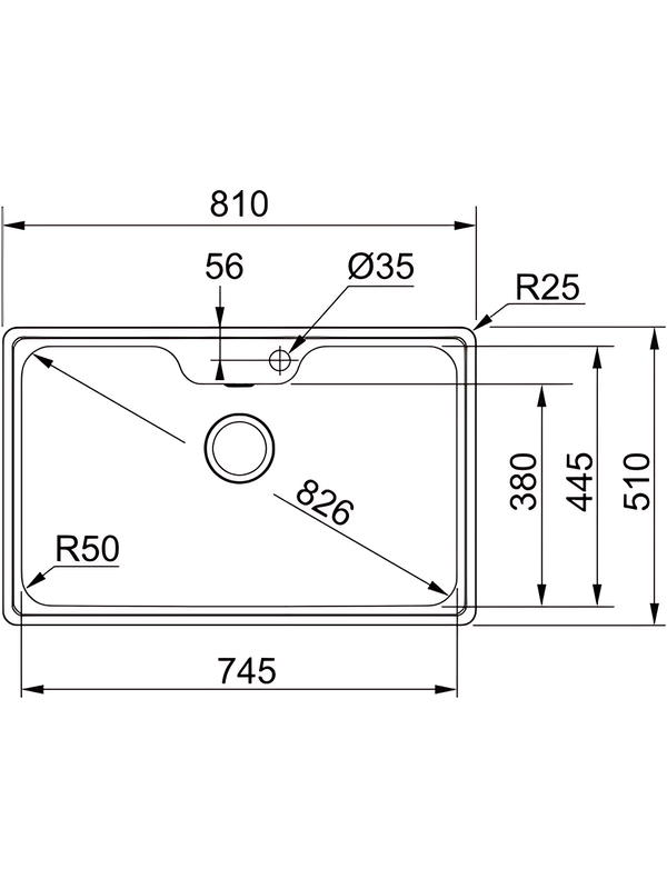 Кухонная мойка Franke BCX 610-81 TL р
