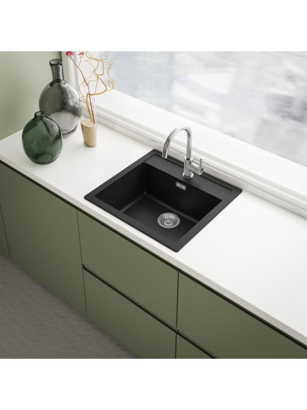 Кухонная мойка Franke SID 610-49 оникс интерьер