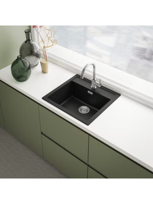 Кухонная мойка Franke SID 610-49 оникс интерьер